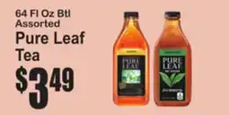 SuperFresh 64 Fl Oz Btl Assorted Pure Leaf Tea offer