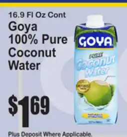 SuperFresh Goya 100% Pure Coconut Water offer