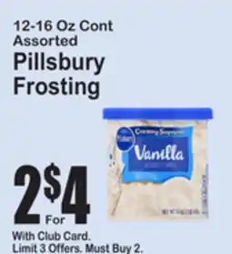 SuperFresh Pillsbury Frosting offer