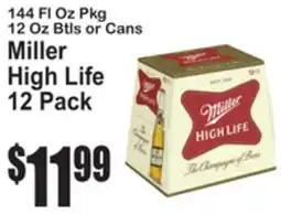 SuperFresh Miller High Life offer