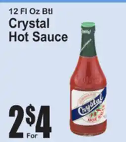 SuperFresh 12 Fl Oz Btl Crystal Hot Sauce offer