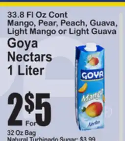 SuperFresh Goya Nectars offer