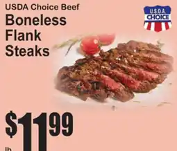 SuperFresh USDA Choice Beef Boneless Flank Steaks offer