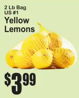 SuperFresh 2 Lb Bag US #1 Yellow Lemons offer