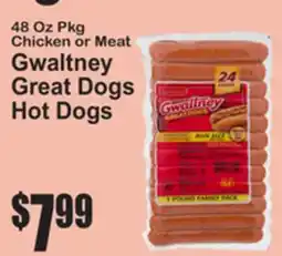 SuperFresh Gwaltney Great Dogs Hot Dogs offer