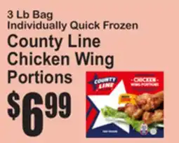 SuperFresh County Line Chicken Wing Portions offer