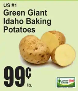 SuperFresh US #1 Green Giant Idaho Baking Potatoes offer
