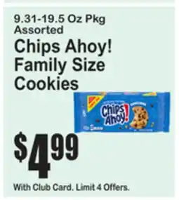 SuperFresh Chips Ahoy! Family Size Cookies offer
