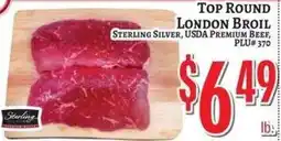 Trade Fair Supermarket Top round london broil offer