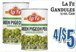 Trade Fair Supermarket La fe gandules offer