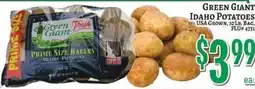 Trade Fair Supermarket Green giant idaho potatoes offer