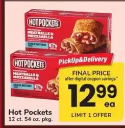Safeway Hot Pockets offer