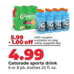 Hy-Vee Gatorade Sports Drink offer