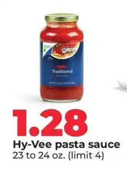 Hy-Vee Hy-Vee pasta sauce offer
