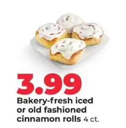 Hy-Vee Cinnamon Rolls offer