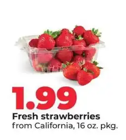 Hy-Vee Fresh Strawberries offer