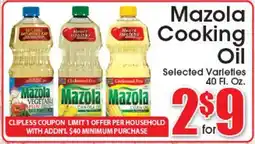 Supremo Foods Inc Mazola Cooking Oil offer