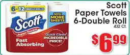 Supremo Foods Inc Scott Paper Towels offer