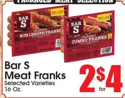 Supremo Foods Inc Bar S Meat Franks offer