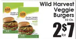 Supremo Foods Inc Wild Harvest Veggie Burgers offer