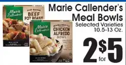 Supremo Foods Inc Marie Callender's Meal Bowls offer
