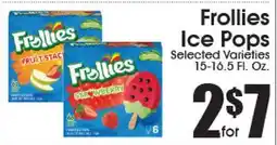 Supremo Foods Inc Frollies Ice Pops offer