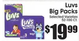Supremo Foods Inc Luvs Big Packs offer