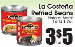 Supremo Foods Inc La Costeña Refried Beans offer