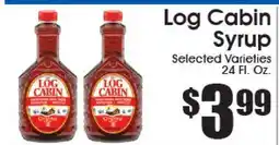 Supremo Foods Inc Log Cabin Syrup offer