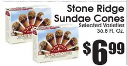 Supremo Foods Inc Stone Ridge Sundae Cones offer