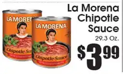 Supremo Foods Inc La Morena Chipotle Sauce offer
