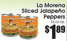 Supremo Foods Inc La Morena Sliced Jalapeño Peppers offer