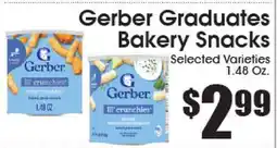 Supremo Foods Inc Gerber Graduates Bakery Snacks offer