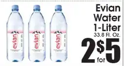 Supremo Foods Inc Evian Water offer
