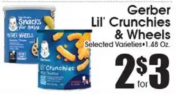 Supremo Foods Inc Gerber Lil' Crunchies & Wheels offer