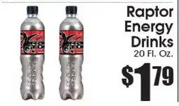 Supremo Foods Inc Raptor Energy Drinks offer