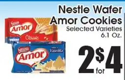 Supremo Foods Inc Nestle Wafer Amor Cookies offer