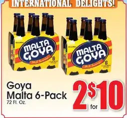 Supremo Foods Inc Goya Malta 6-Pack offer