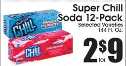 Supremo Foods Inc Super Chill Soda 12-Pack offer