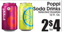Supremo Foods Inc Poppi Soda Drinks offer