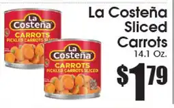 Supremo Foods Inc La Costeña Sliced Carrots offer