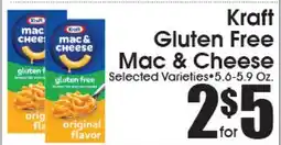 Supremo Foods Inc Kraft Gluten Free Mac & Cheese offer