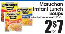Supremo Foods Inc Maruchan Instant Lunch Soups offer