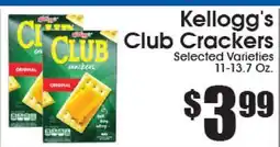 Supremo Foods Inc Kellogg's Club Crackers offer