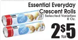 Supremo Foods Inc Essential Everyday Crescent Rolls offer