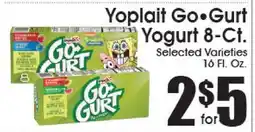 Supremo Foods Inc Yoplait Go•Gurt Yogurt offer
