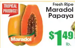 Supremo Foods Inc Fresh Ripe Maradol Papaya offer