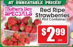 Supremo Foods Inc Red Ripe Strawberries offer