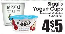 Supremo Foods Inc Siggi's Yogurt Cups offer