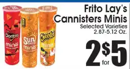 Supremo Foods Inc Frito Lay's Cannisters Minis offer